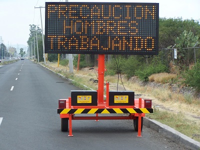 Señalamiento Eletrónico y de Protección de Obra